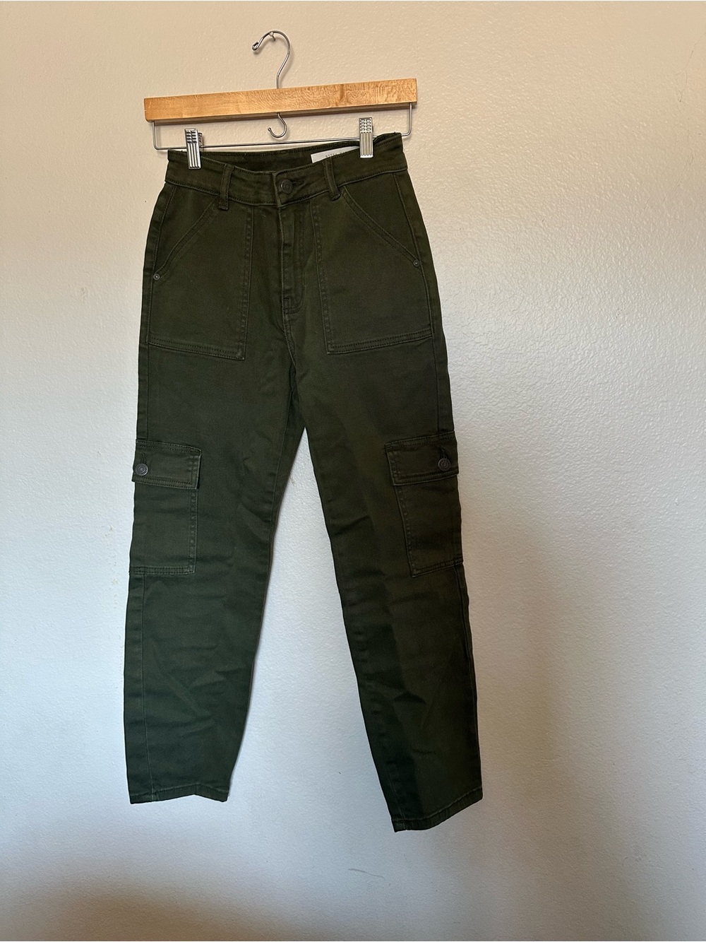 Women's Olive Green Cargo Pants